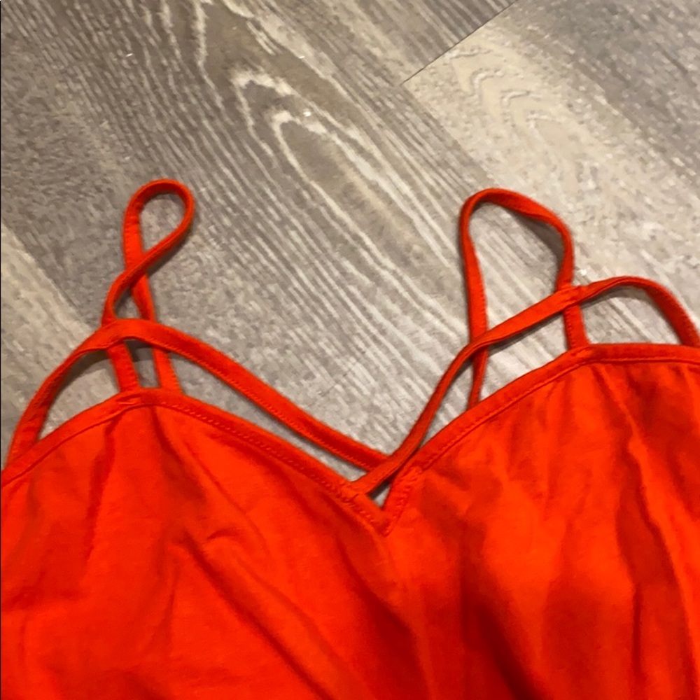 Red Strap Tank - Picture 2 of 3